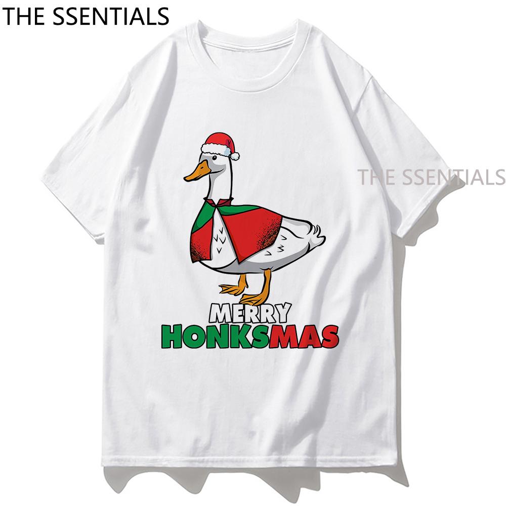 Goose Game Commit Tax Fraud T Shirt Women/Unisex Aesthetic Letter Print No Gender Only Goose Tshirt Daily Funny Graphic Cotton Tees