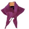 Wool Knit Triangle Scarf For Women Delivering Warmth And Wind Protective In Winter For Commuting