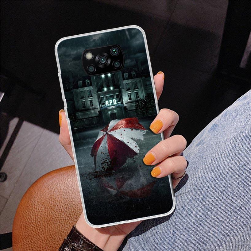 Shaped Umbrella Phone Case For Xiaomi Poco X7 X6 X5 Pro F7 Ultra Redmi 15C 15 13C 13 12C 12 10 10A 10C 9 9A 9C 9T Cover Poco X7