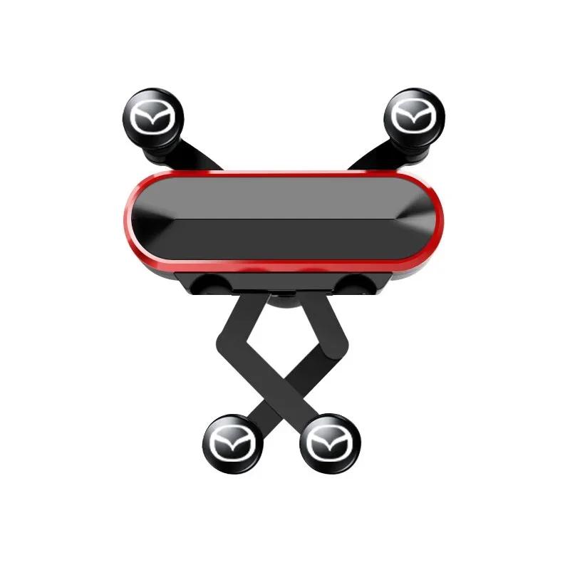 Pour Mazda Alexa CX30 CX-4 CX5 CX-5 CX8 CX-8 CX-30 CX9 CX-9 Support de téléphone pour voiture Clip d'aération Support pour smartphone Support de support à gravité