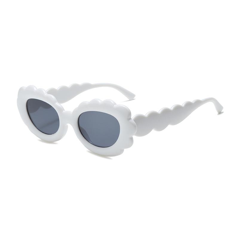 New children's cloud edge special-shaped frame sunglasses personalized YK oval lenses fashion sunglasses must wear sunglasses