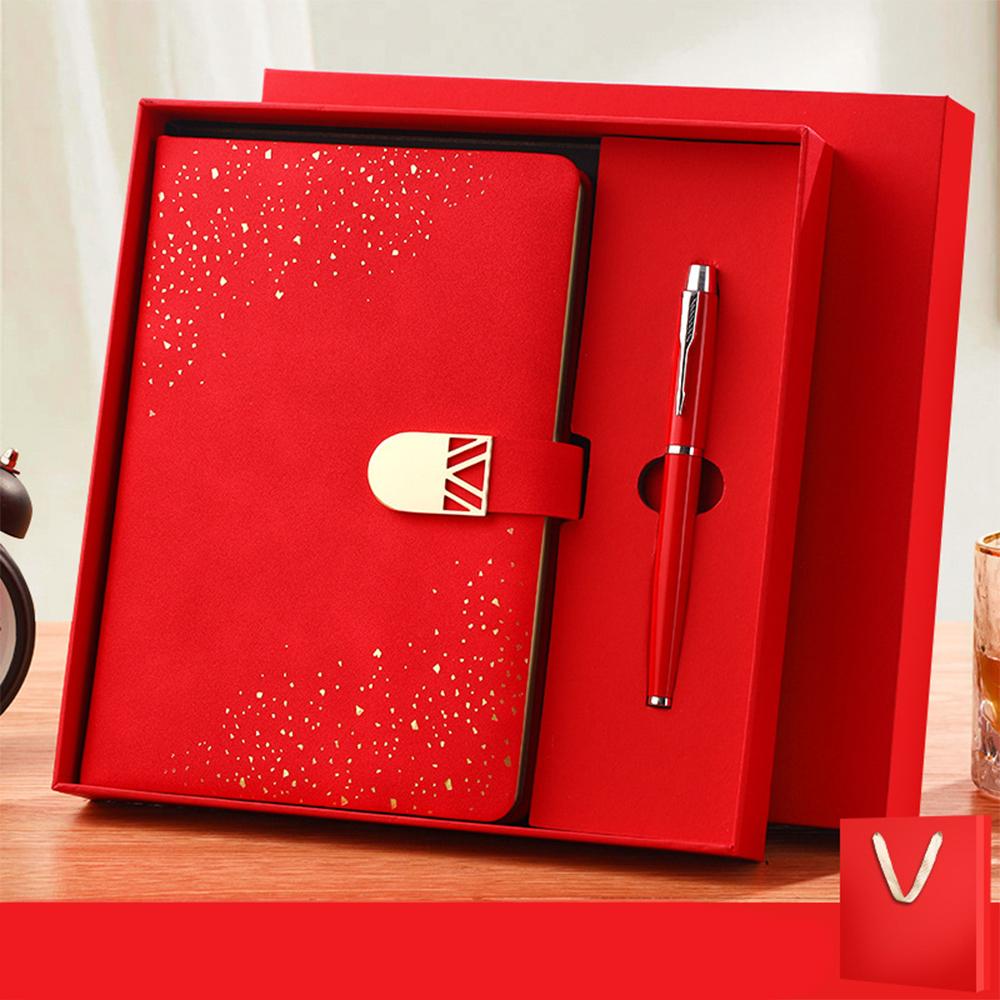 (Istnieje możliwość wygrawerowania logo) Notatnik biznesowy A5 z okładką w gwiazdy, zeszyt przedmiotowy dla studenta, skórzany notatnik, pamiętnik z klamrą