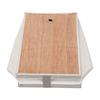 Bee Smoker Bellow PVC Leather Plywood Box Beekeeping Equipment Replacement with Clip for Beehive