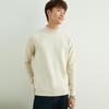 Men's Business Semi-High Collar Thick Knit Pullover Sweater for Autumn and Winter