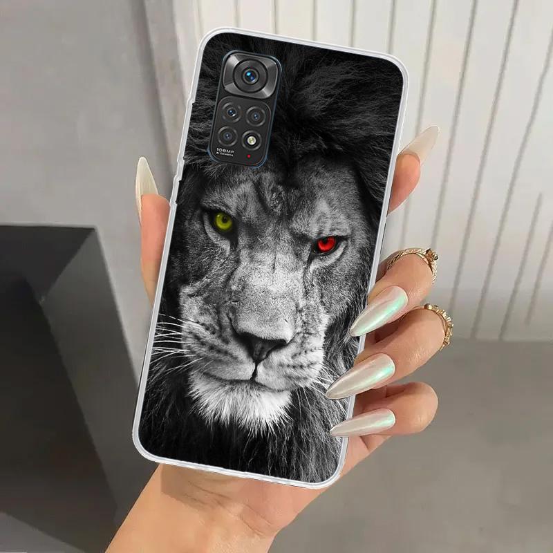 Lion Alpha Male Cub King Phone Case for Xiaomi Redmi Note 15 14 14S 13 12S 12 Pro 11S 11 Plus 11T 11E 10S Soft Funda Print Shell