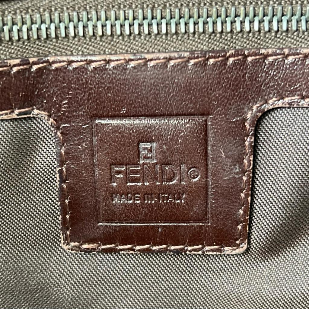 FENDI Handbag Brown Women used