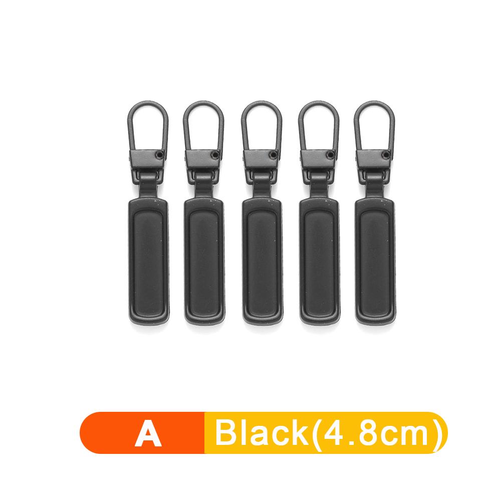 5/1 pz Tiracerniera staccabile universale Kit di riparazione per cerniere in metallo di ricambio per valigie, borse, vestiti e cursori per cerniere