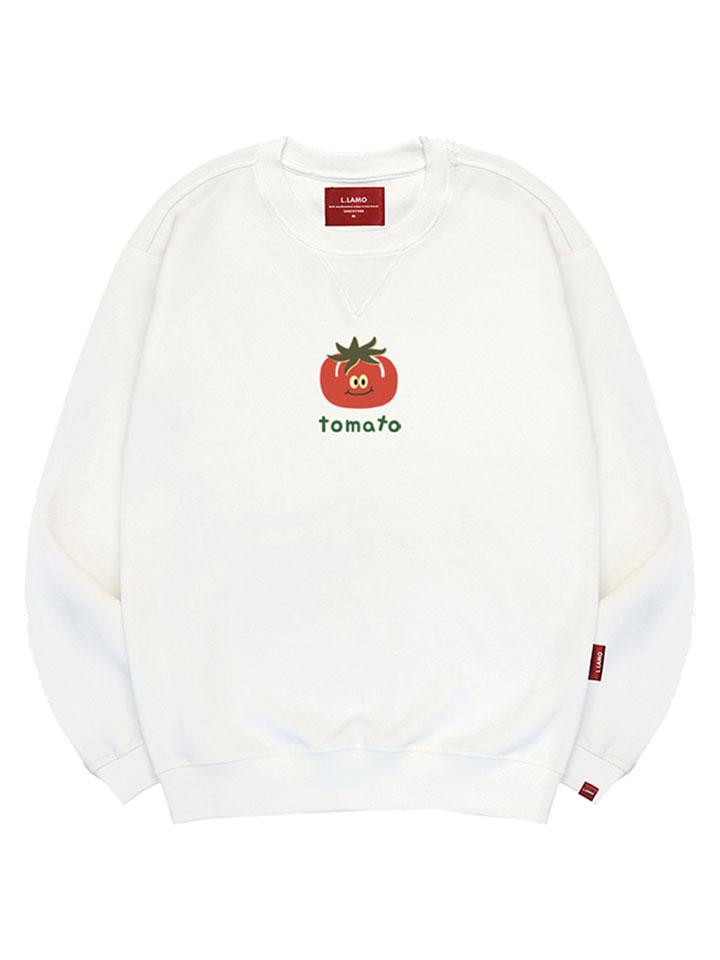 Ellamo Tomato Sweatshirt Unisex Plus Size S~4Xl (Type B)