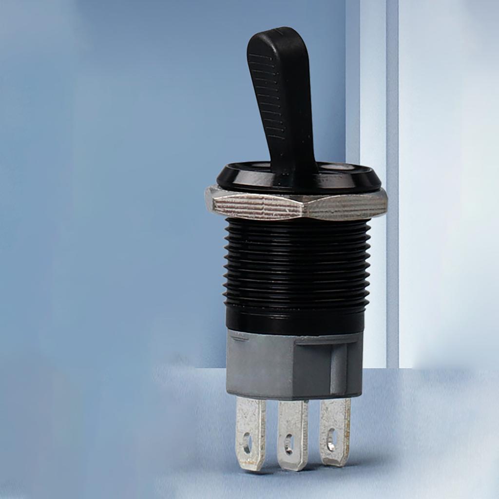 Sturdy Oxidized Metal Toggle Switches With Three Positions and Builts In LED Light Display for Easy Controlled