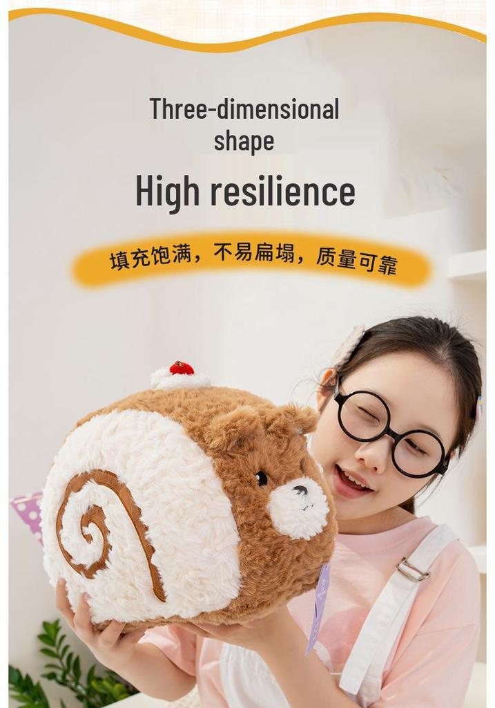 Popular Bear Series Swiss Roll Cake Dolls - Cute and Creative Birthday Gift Bear Hug Pillow Cushion
