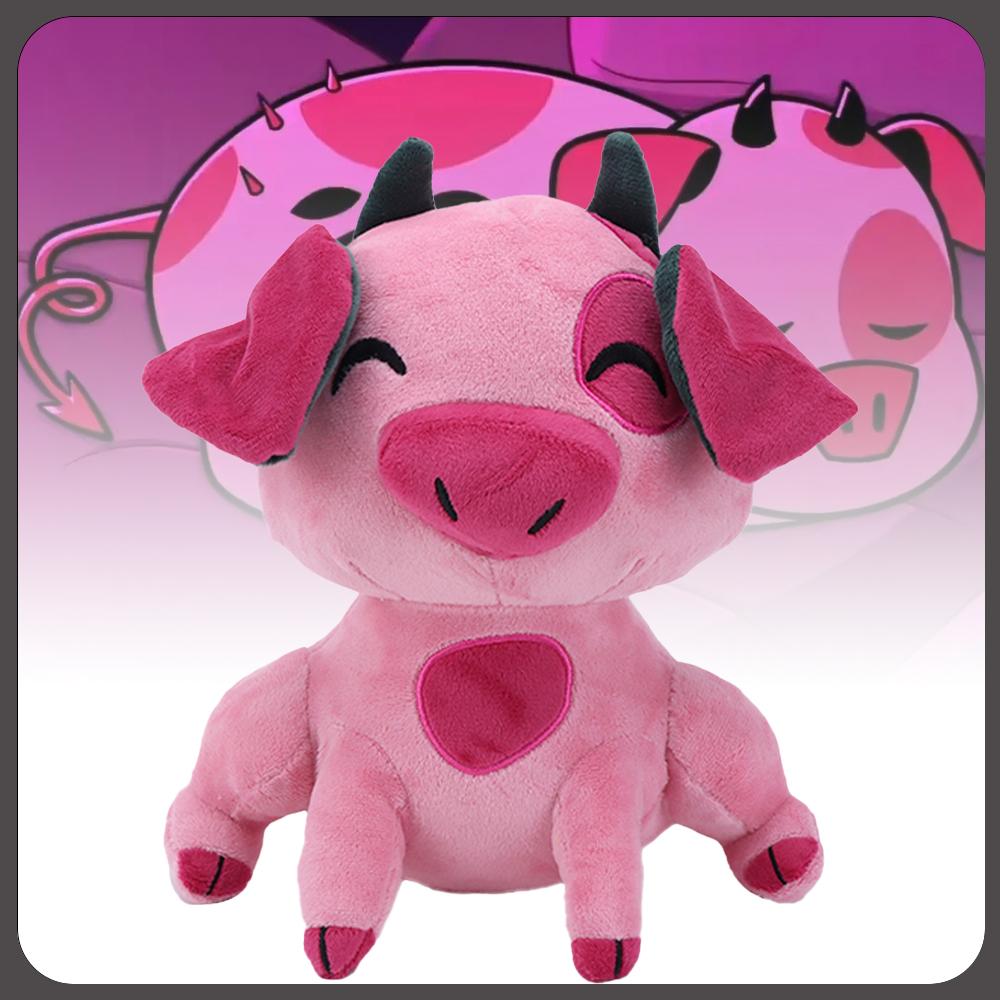 Hot Pig Plush Toy Funny Angel Dust Alastor TV Fans Collecting Gift Cute Fat Nuggets Stuffed Plush Doll Birthday Present for Kids