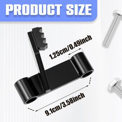 LS Flywheel Holding Locking Tool Iron LS Engine Flywheel Locking Tool with 2 Pcs Proper Length Grade 8.8 Bolts for Engine Care