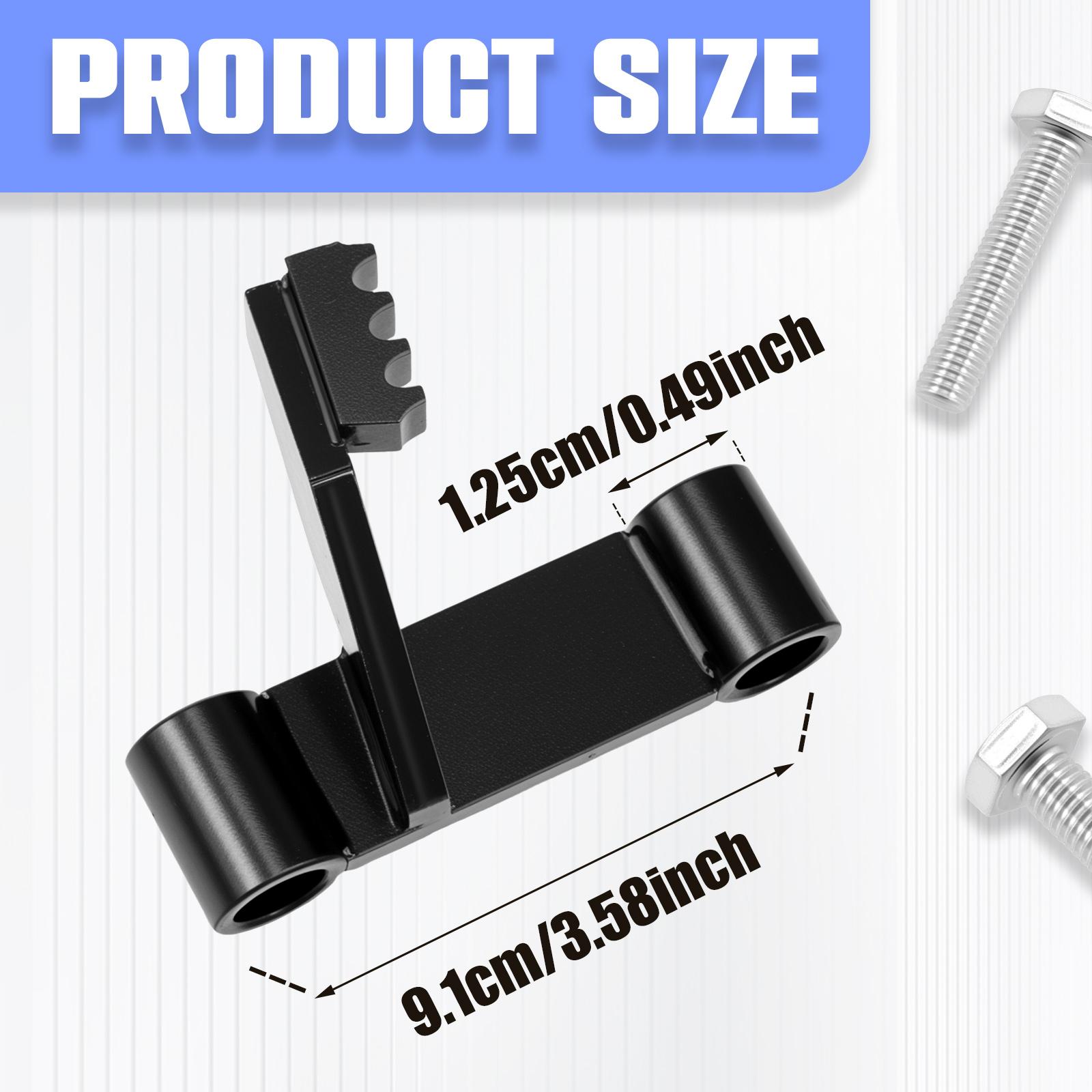 

LS Flywheel Holding Locking Tool Iron LS Engine Flywheel Locking Tool with 2 Pcs Proper Length Grade 8.8 Bolts for Engine Care