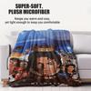 MJ Król Popu Michael Jackson Super Miękki Wysoki Koc Sofa Biuro Podróż Drzemka Komfort Rekreacja Kemping Koc Podróżny Prezent Urodzinowy