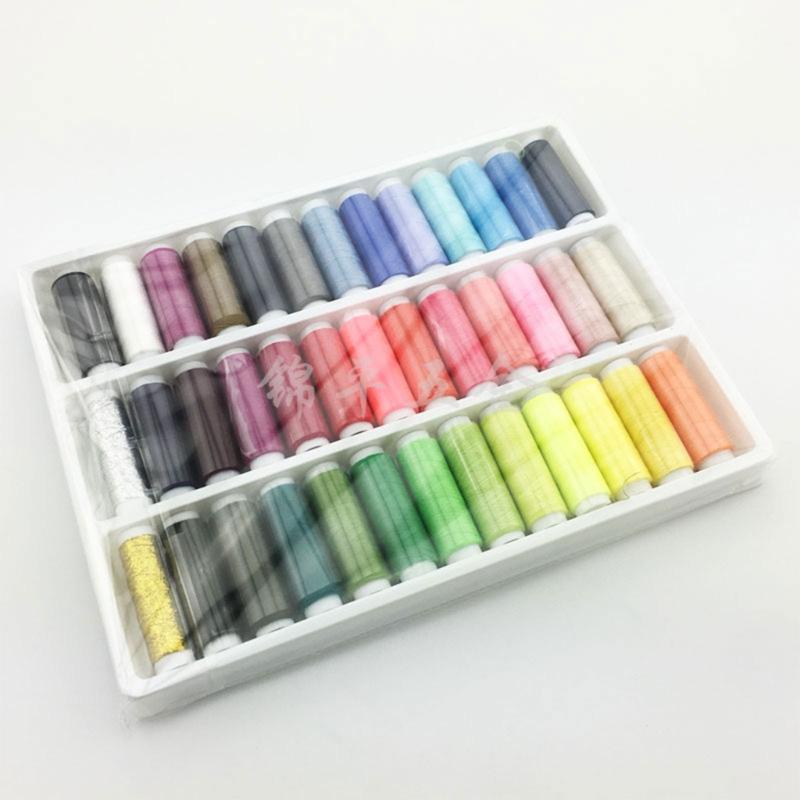 39 Spools of Embroidery Thread 109Yards Per Spool Sewing Thread for Hand Stitching Sewing Machine Needlework Craft