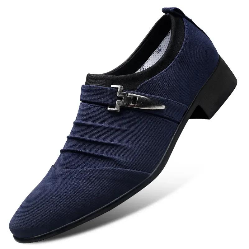Herrenschuhe Frühling Neue Mode Allround-Canvas-Schuhe Herren Übergröße Atmungsaktives Schuhwerk Lässiger Business-Schuh zapatos hombre
