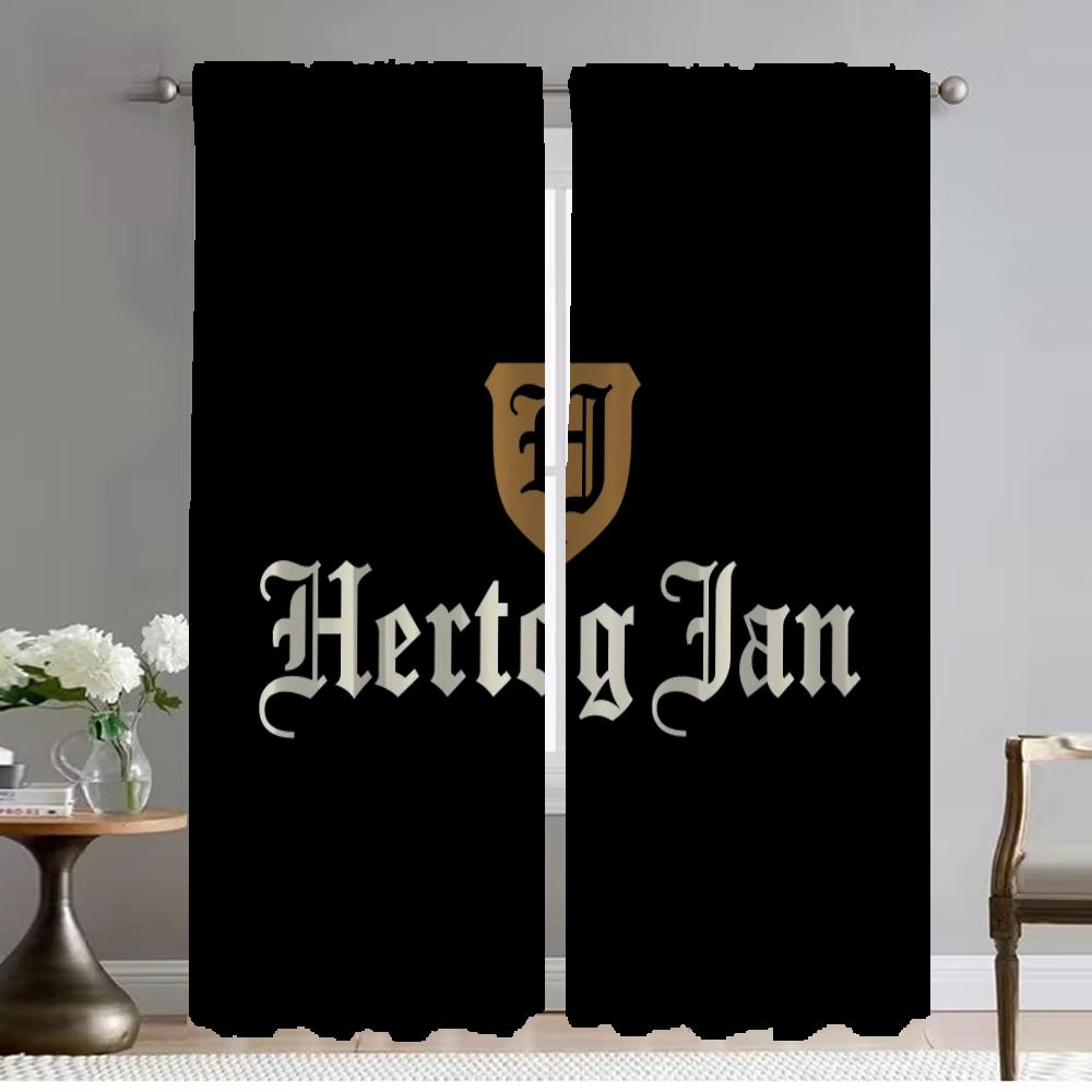 Shades HERTOG JAN Partition Curtains for Bedroom Elegant Room Curtains 2 Pieces Blackout Curtain Living Kitchen Camera Child