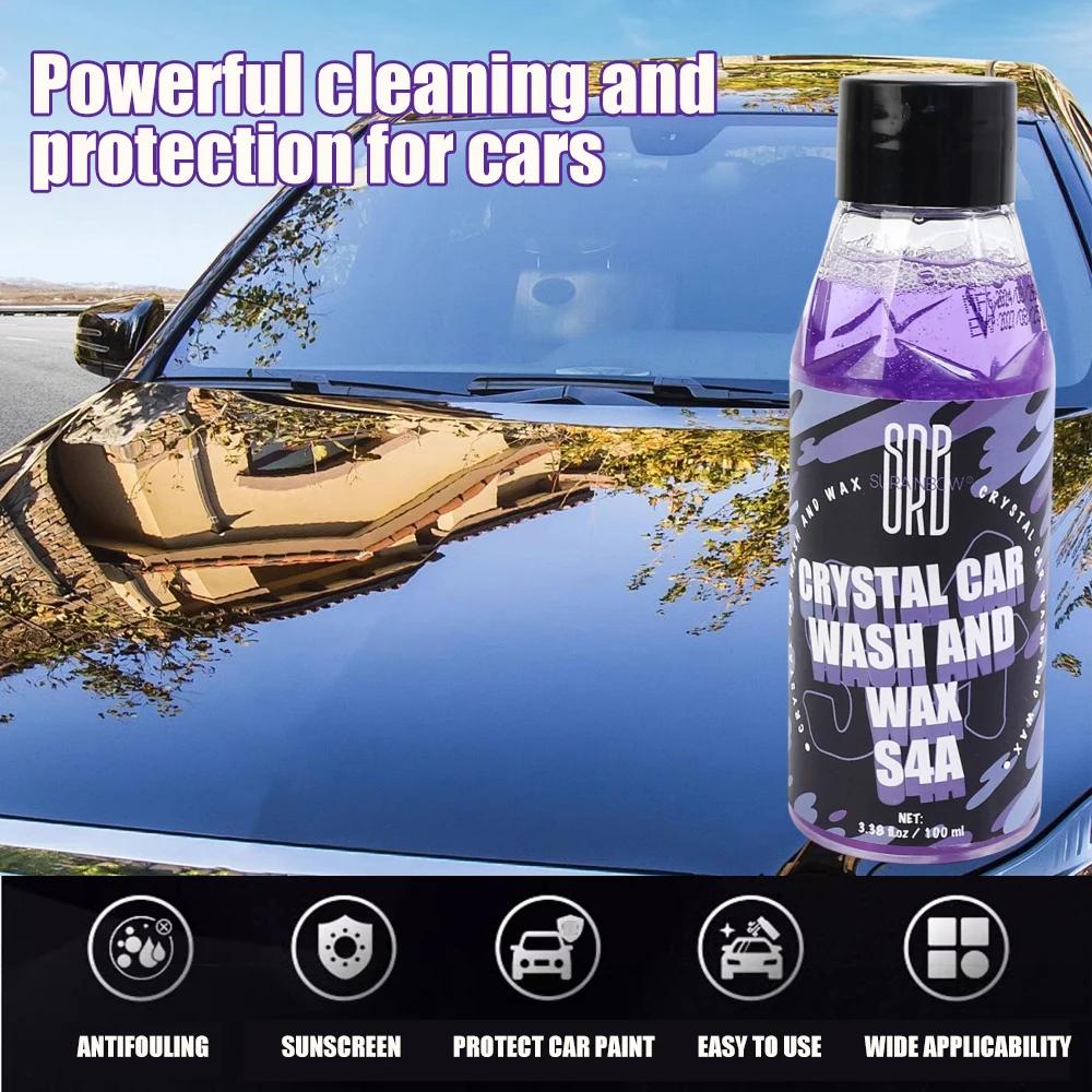 Car Wash Fluid Foam Spray Pot Set Water Activated Concentrated Car Wash Essence Car Wash Water Wax Crystal Plating Foam Agent
