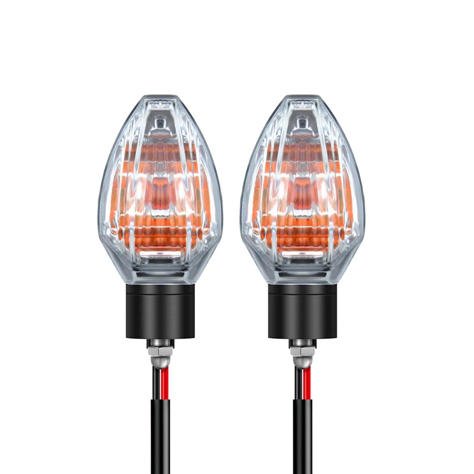 Snsoed Motorcycle Rear Signal Light Rear Turn Signal Lamp Replacement