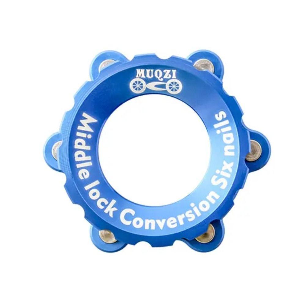 6 Bolts Bike Centerlock Adapter 44mm Axis Disc Brake Rotor Adapter Bike Modification