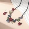 Fashion Jewelry Set Necklace Earrings For Women's Ladies