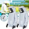 P-rotective B-eekeeping Jacket B-eekeeping Suit Hat B-eekeeper Suit Apiculture Bee Clothes P-rotection B-eekeeping Suit
