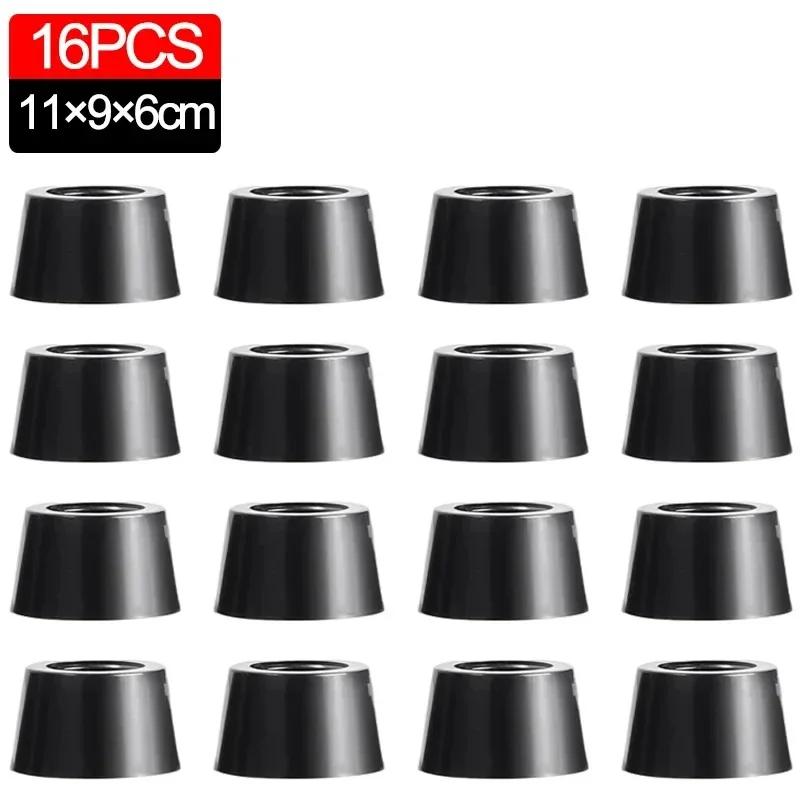 80/8Pcs Rubber Pads Floor Protectors Table Chair Furniture Leg Cover Speaker Cabinet Bottom Bumper Cutting Board Foot Cushion
