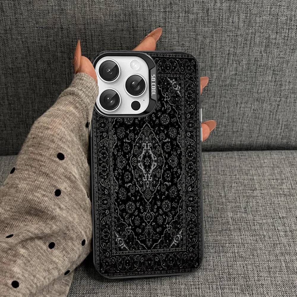 Retro Persian Printed Phone Case For IPhone 17Air 16 15 14 13 12 11 Pro Max Plus Color Anti Fall Cover