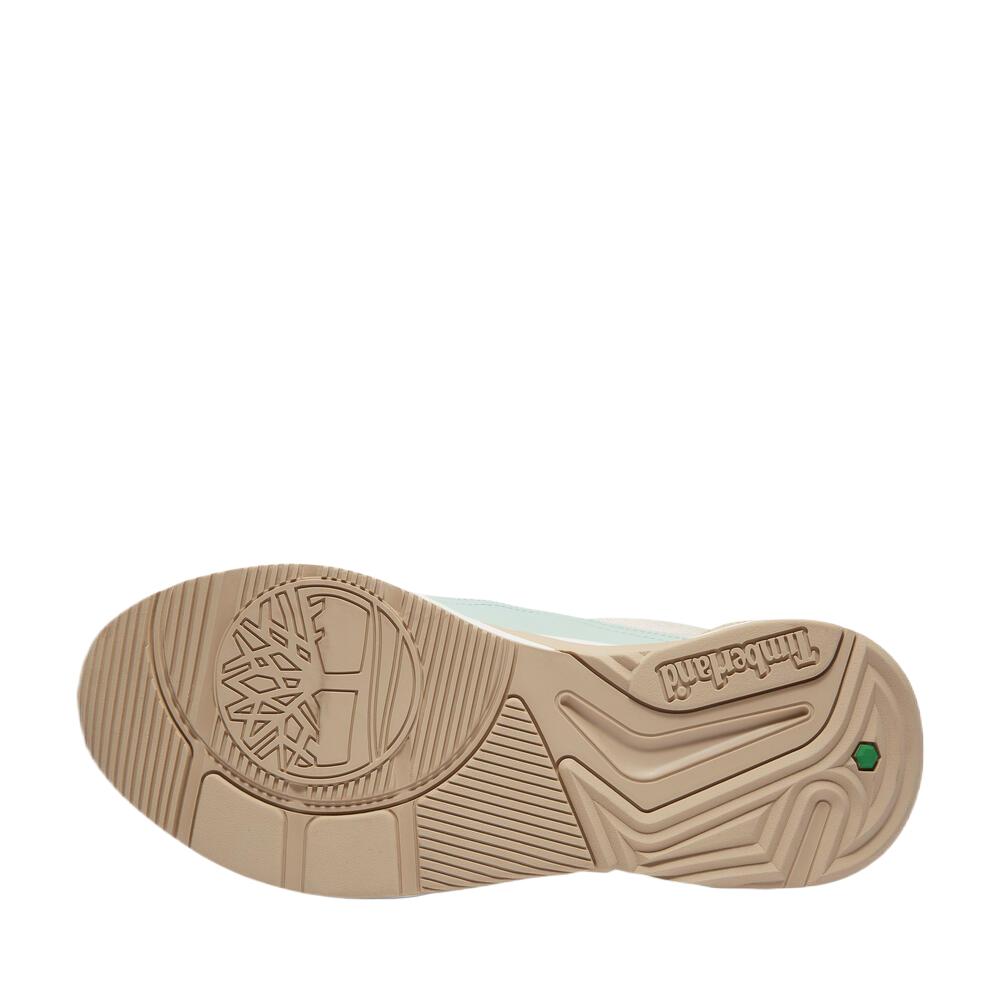 Timberland Delphiville Leather Fashion Trend Comfortable Versatile Low-Top Training Shoes Women sneaker Mint-Green TB0A4218EX0