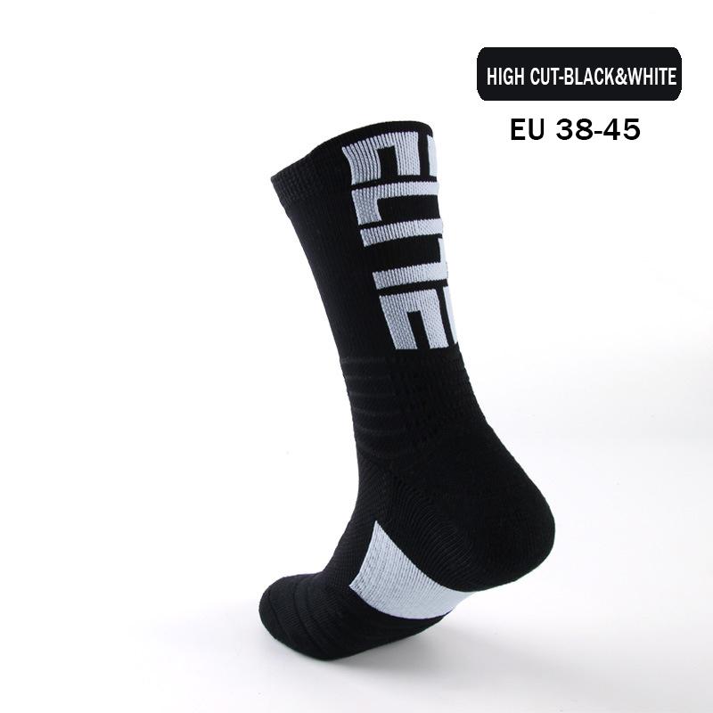 Super Elite Herren Sportsocken Reiten Radfahren Basketball Laufen Sportsocke Sommer Wandern Tennis Ski Mann Frau Fahrrad Fahrrad Rutsch
