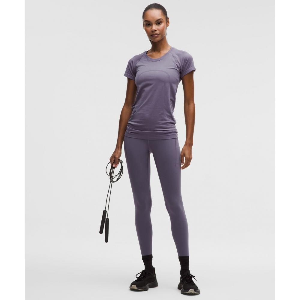 Lululemon Swiftly Tech Short Sleeve Shirt 2.0  Hip Length Grape Mist Grape Mist