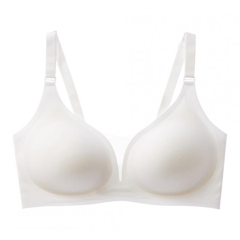 Plus Size Seamless Wireless Shaping Comfortable Anti Sagging Bra For Women