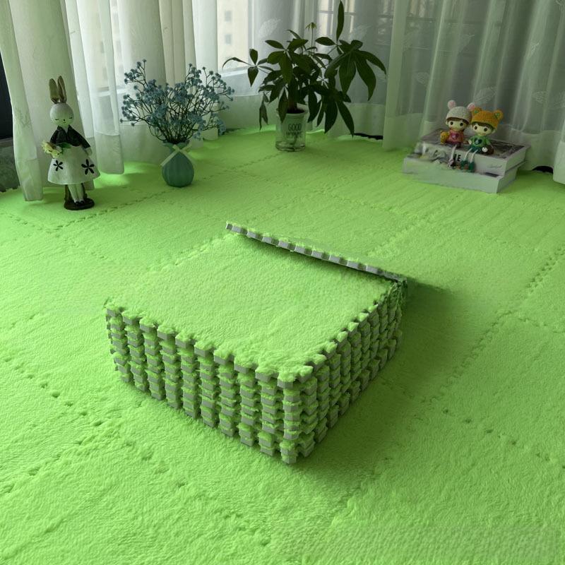 Plush Bedside Foam Mat: Customizable, Dirt-Resistant Tatami for Full Bedroom