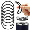 8 Silicone Leak Proof Seal Rings for Insulated Cups Silicone Seals for Travel Mugs Durable Sealing Rings Pad Fasteners