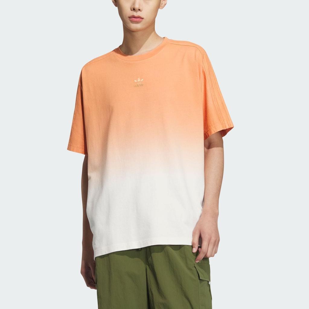 adidas Originals T Shirt Unisex Light Khaki Brown/Pink White JG1525