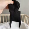 Women's Korean & Japanese Style Invisible Non-Slip Boat Socks - Unisex, Solid Color, Thin, Low-Cut for Spring/Summer
