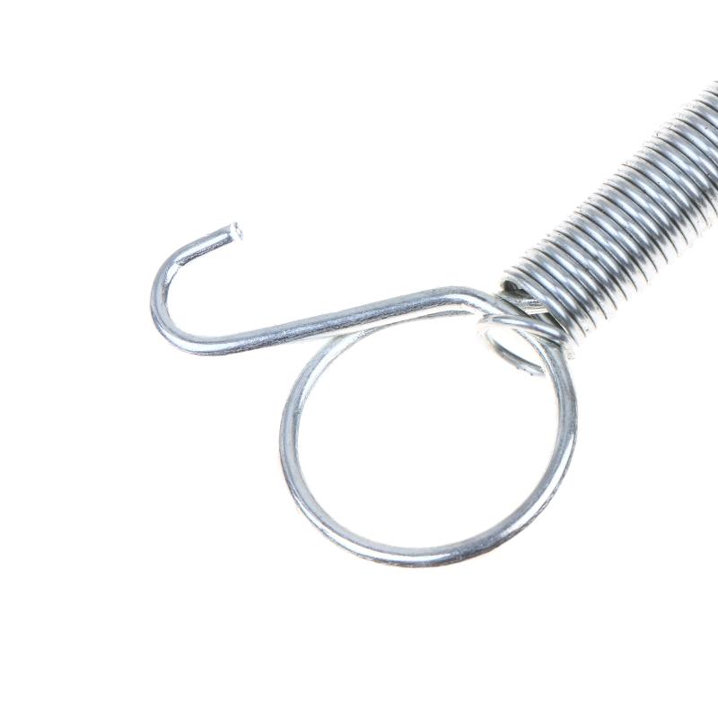 5Pcs Cage Door Spring Hooks 6/7/8.5/11.5Cm Metal Snap Hook Tension Spring For Poultry Cage Door Chicken Hamster Cage