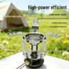 Portable Pocket Gas Stove: Integrated Mini Burner for Outdoor Picnics and Camping