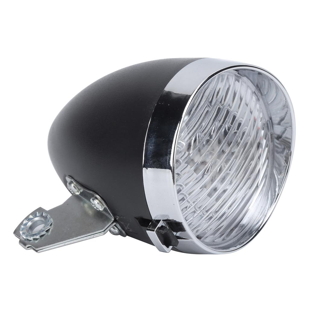 Luce per Bicicletta ABS Nera Forte Robusta Strumento di Illuminazione per Ciclismo con Vite del Componente Fisso