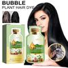 10Pcs 30ML Bubble Hair Dye Ніжний природний рослинний екстракт Coloring Shampoo Чоловіки Жінки Botanical Bubble Dyeing Foam
