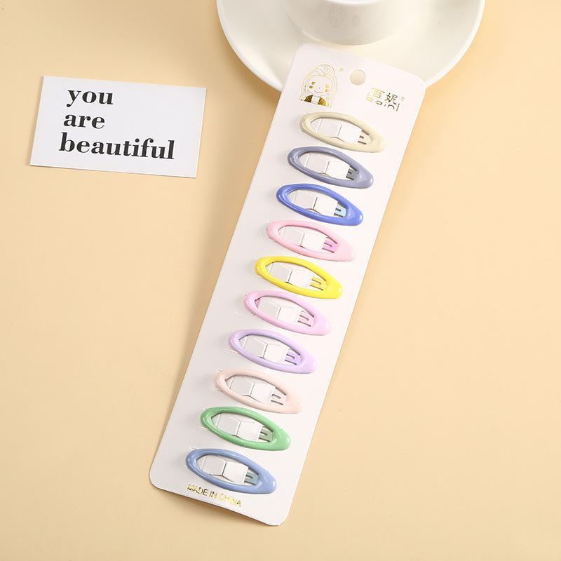 2023 Ice Cream Color Star Hair Clips for Girls – Cute BB Bangs Clips