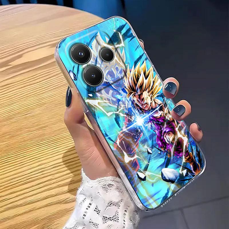 Dragons B-Ball Cool Super Saiyan Case For Xiaomi Redmi Note 15 14 13 12 11 10 Pro Plus Cover For Redmi 15C 15 14C 13C Phone Case