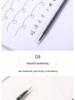 MG 9006 Neutral Pen Refill, Original Flavor, 0.5mm Quick-Drying Ceramic Ballpoint, Full Needle Tube for Students