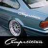 Competition Slogan Car Lamp Eyebrow Sticker Personalized English Vinyl Decal Waterproof Car Body Decoration Sticker Accessories