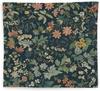 Dark Green Floral Botanical Tapestry Wall Hanging,Cottage Core Decor,Nature Rustic Cottagecore Flower Plants Wall Blanket Decor