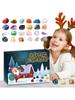 Advent Calendar Countdown Calendar Natural Crystal Gemstones Halloween Countdown Box Gift for Boys Girls Teens Adults