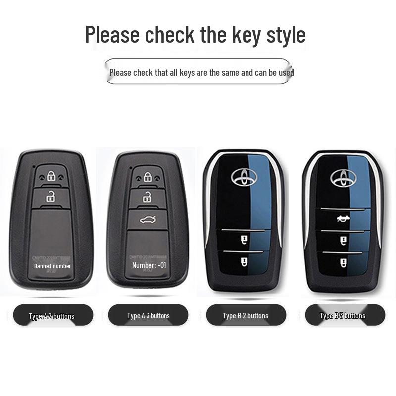 Toyota Crown & Land Cruiser Key Cover for 26 Models, Including 14th Gen & New 17/18 Models