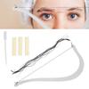Eyebrow Tattoo Line Marker Ruler Microblading Eyebrow Mapping Positioning Tool with String Ink Dropper
