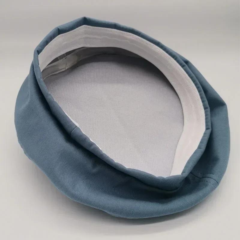 Cotton Women Berets Winter Hats Vintage French Plaid Top Military Cap Painter Hat Autumn Street Girls Octagonal Beret Caps