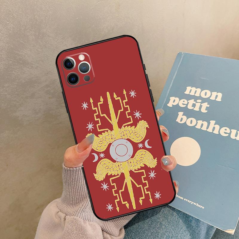 

Roman Shield Case For 17 Air iPhone 16 15 14 13 12 11 Pro Max 12 mini XR 15 16 Plus 16e Back Cover Shell iPhone 12 mini